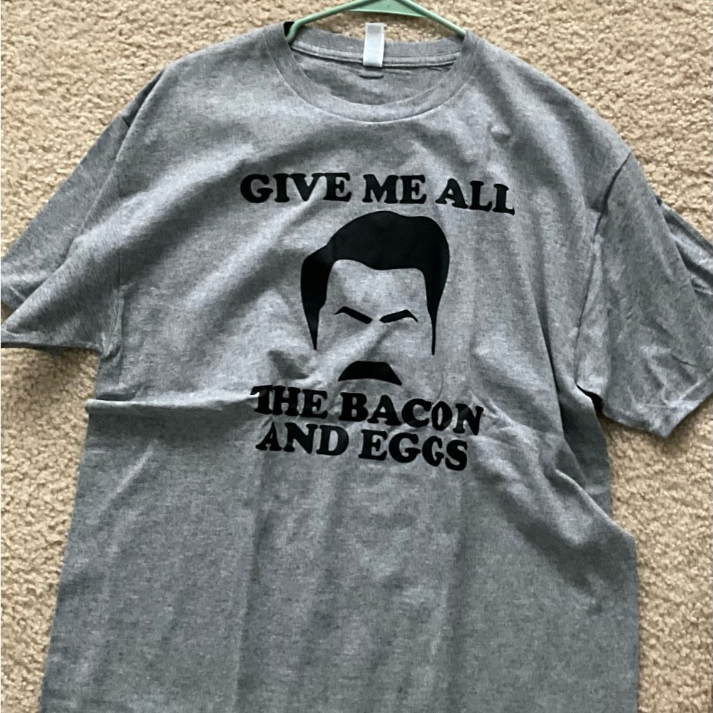 Gray Graphic T-Shirt NWOT